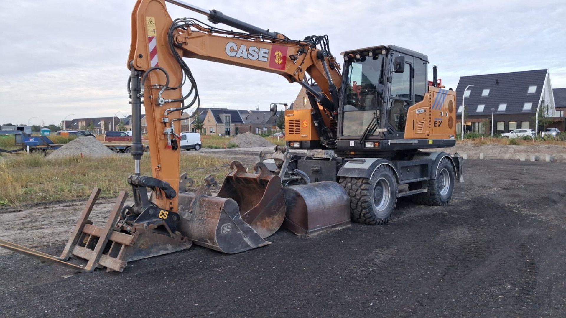 Elektrische mobiele Case WX155E voor Dunnewind Groep Ommen