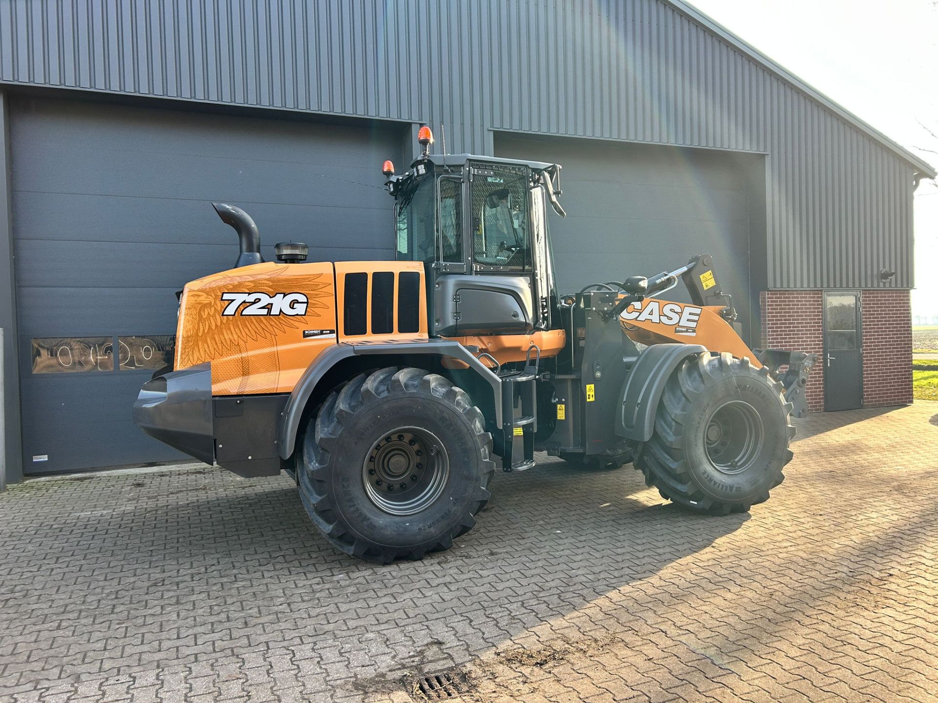 Case 721G Evo wiellader voor Kramer Wijster - 3