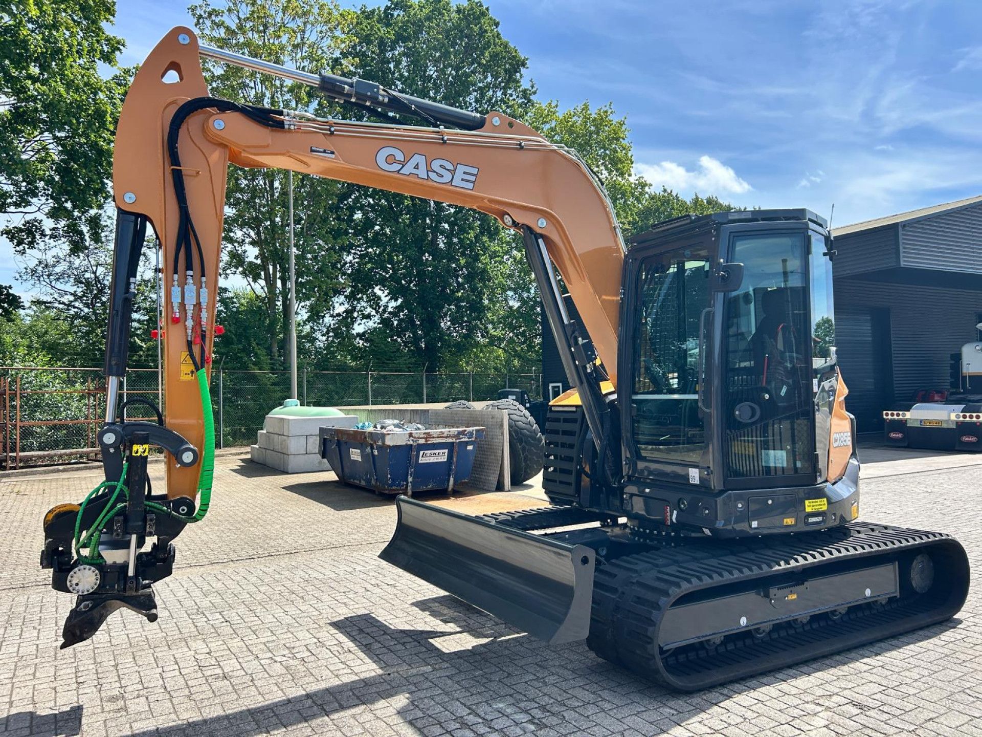 Case CX85E voor Smit Sint Jansklooster