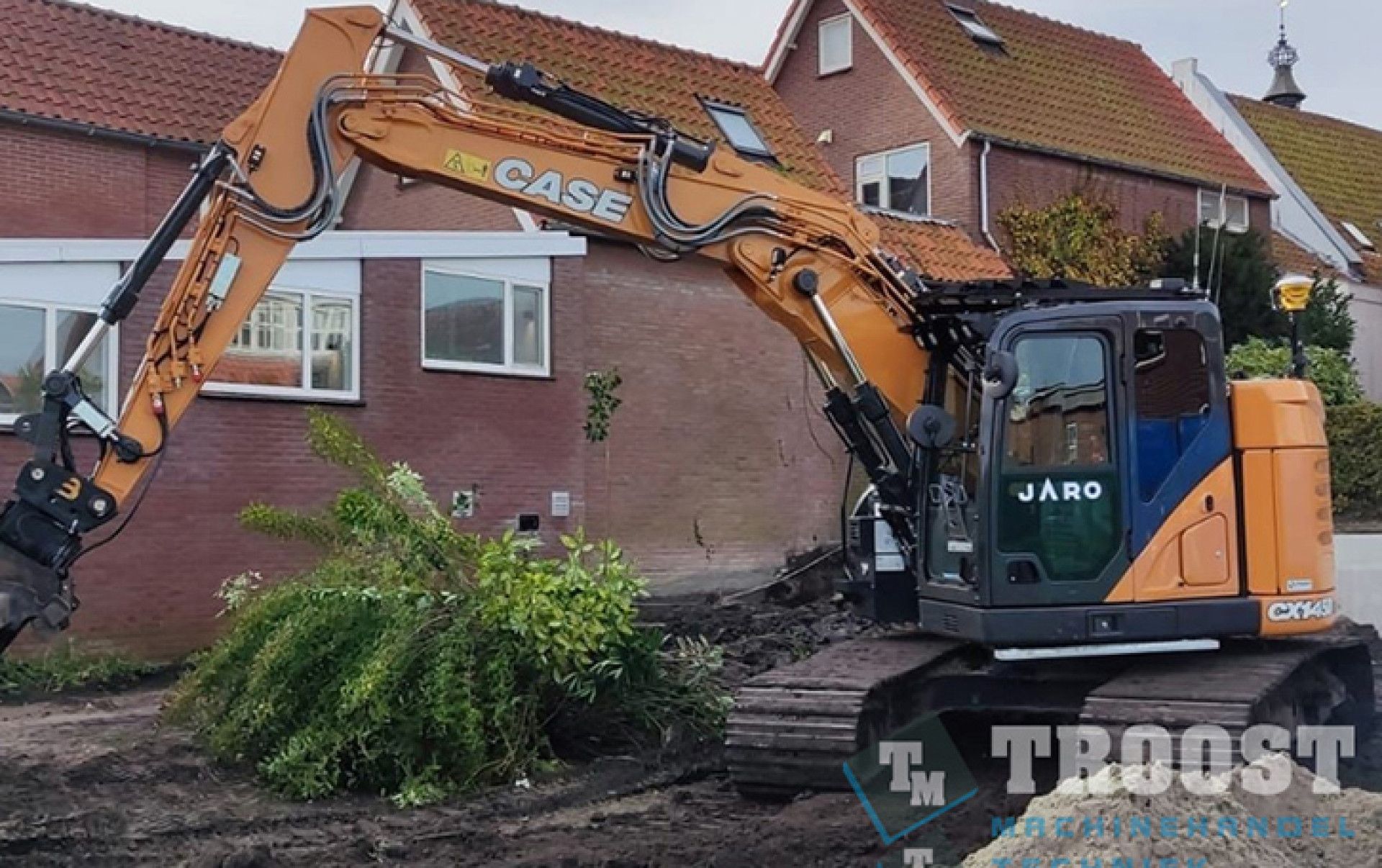 Case CX145D voor Jaro uit Stellendam