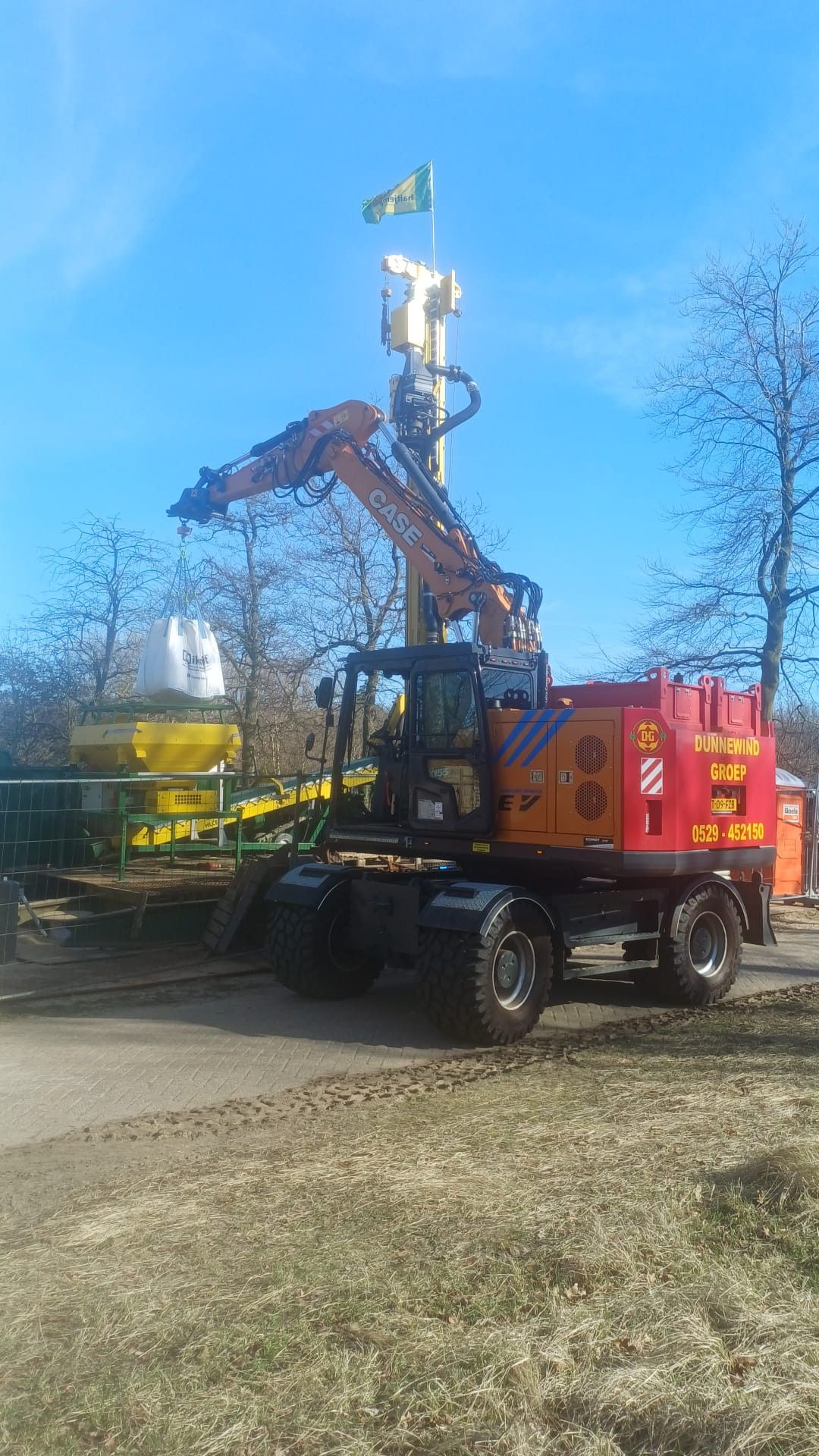 Elektrische mobiele Case WX155E voor Dunnewind Groep Ommen - 4