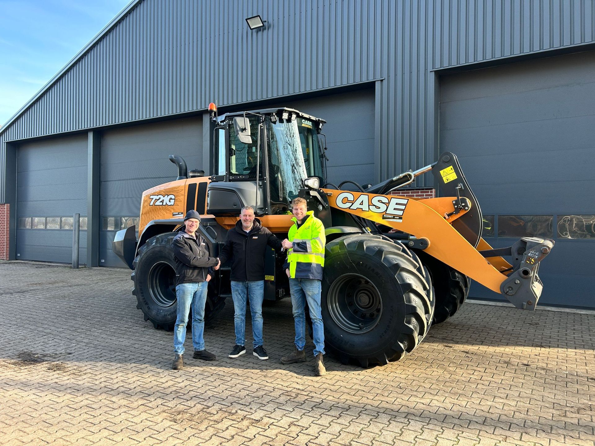 Case 721G Evo wiellader voor Kramer Wijster - 2
