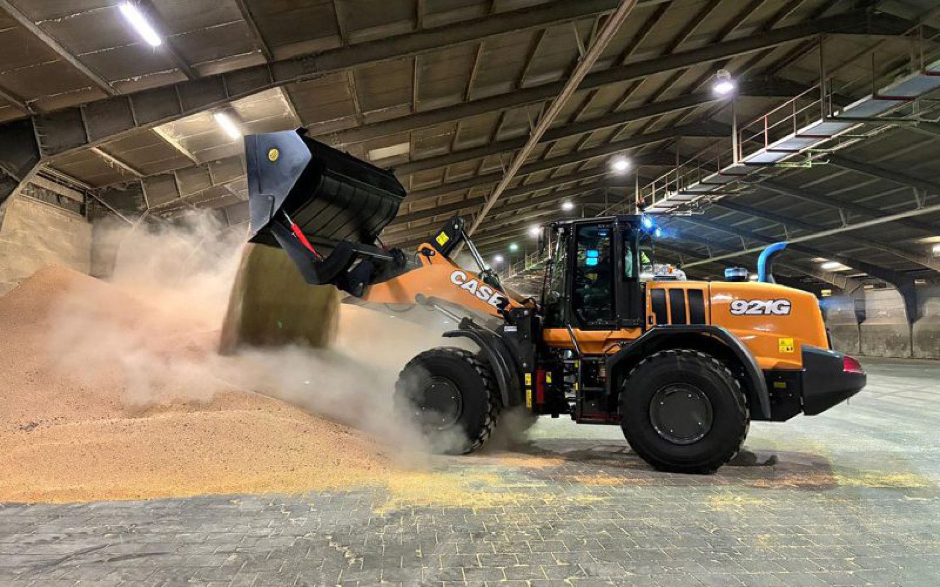 Case 921G wiellader voor Agro Delta Zwijndrecht