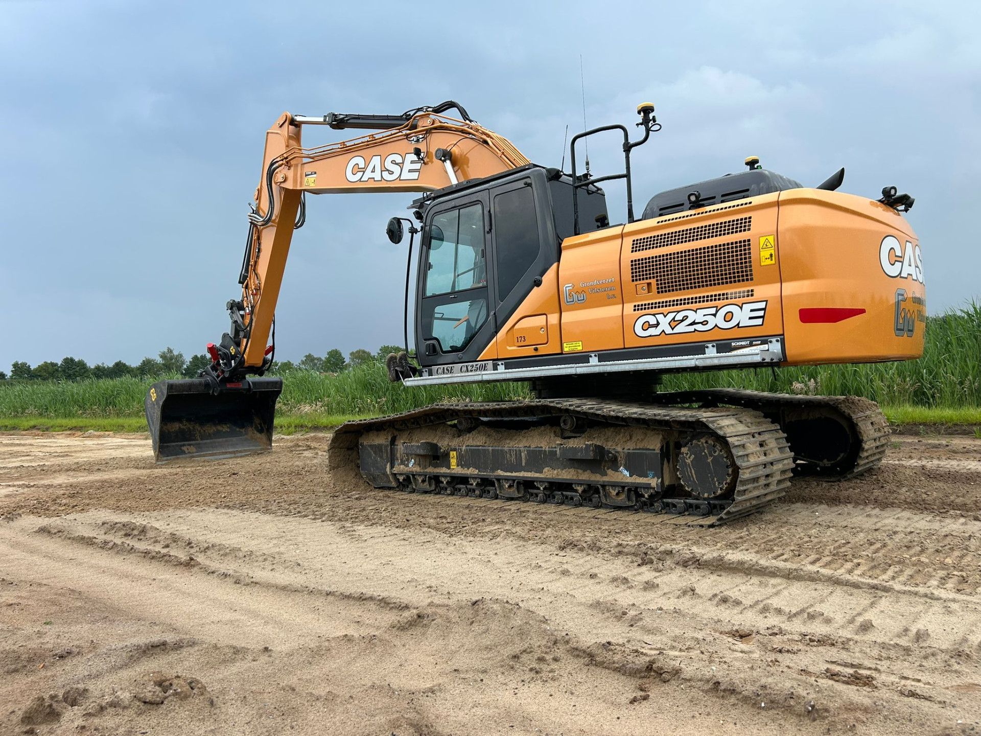 Case CX250E voor Grondverzet Vilsteren - 3