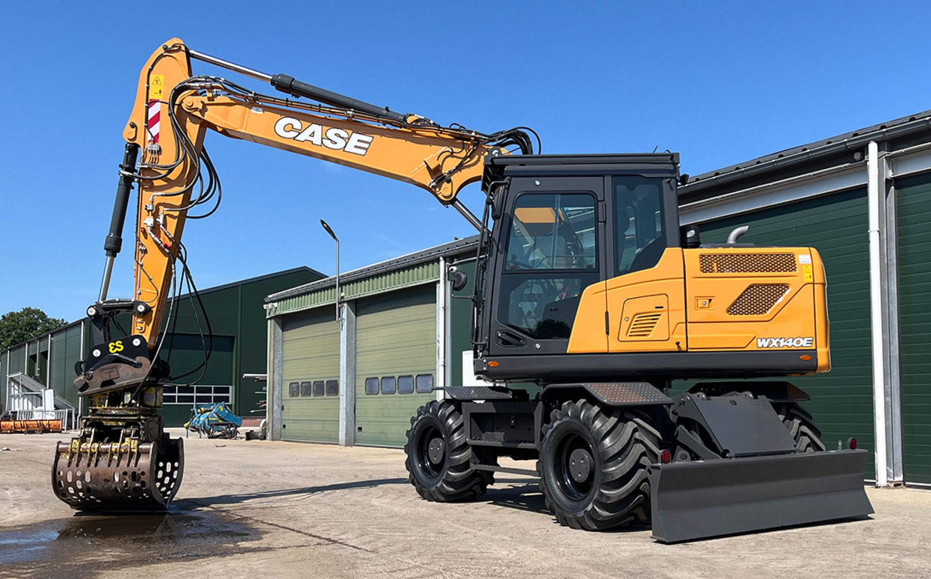 Case WX140E voor Loonbedrijf van der Mierden - 2