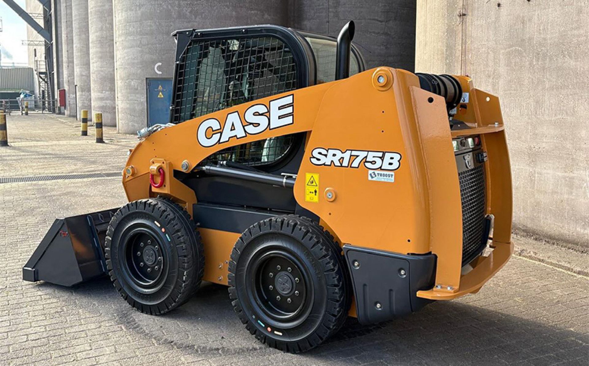 Case SR175B schranklader voor ADM Europoort B.V.