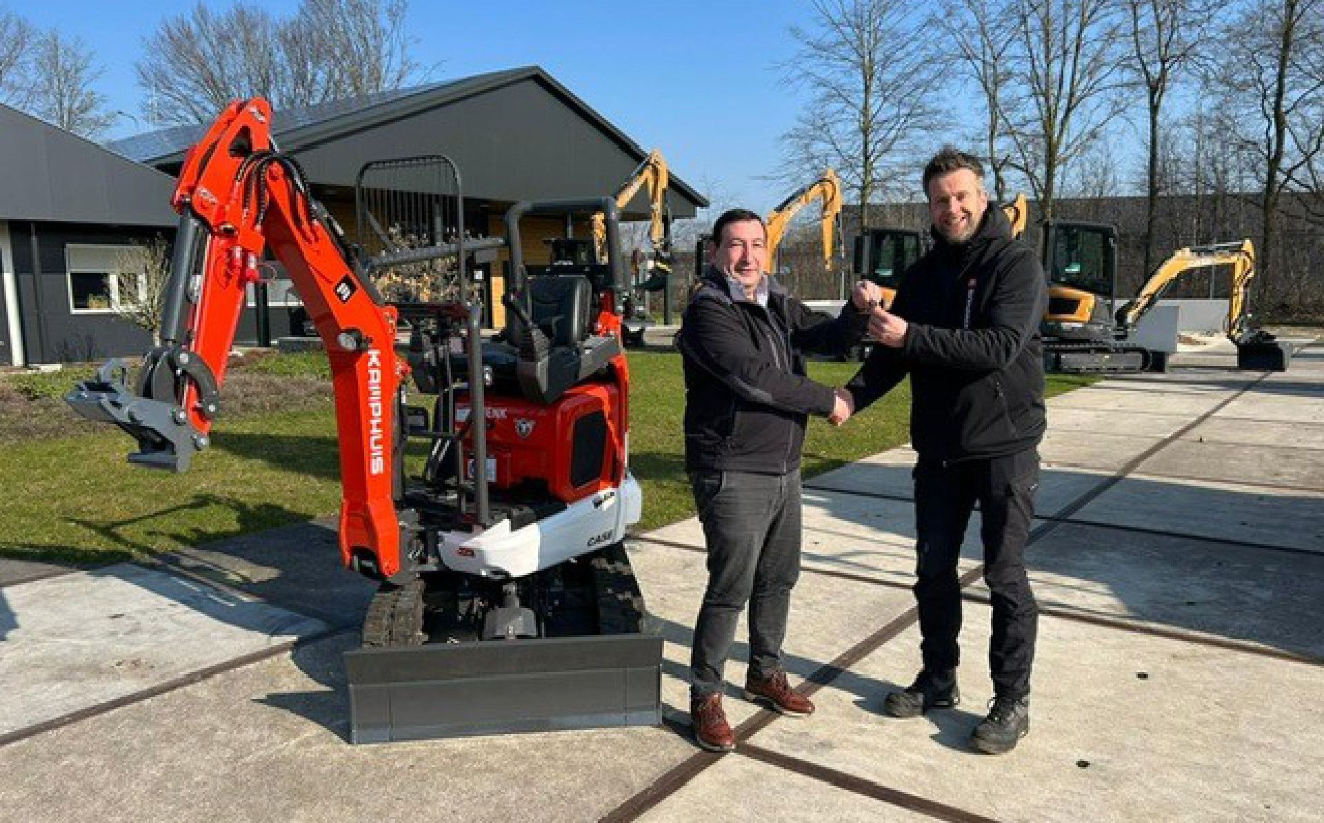 Case CX12D voor Kamphuis Sloopweken en Asbestsanering