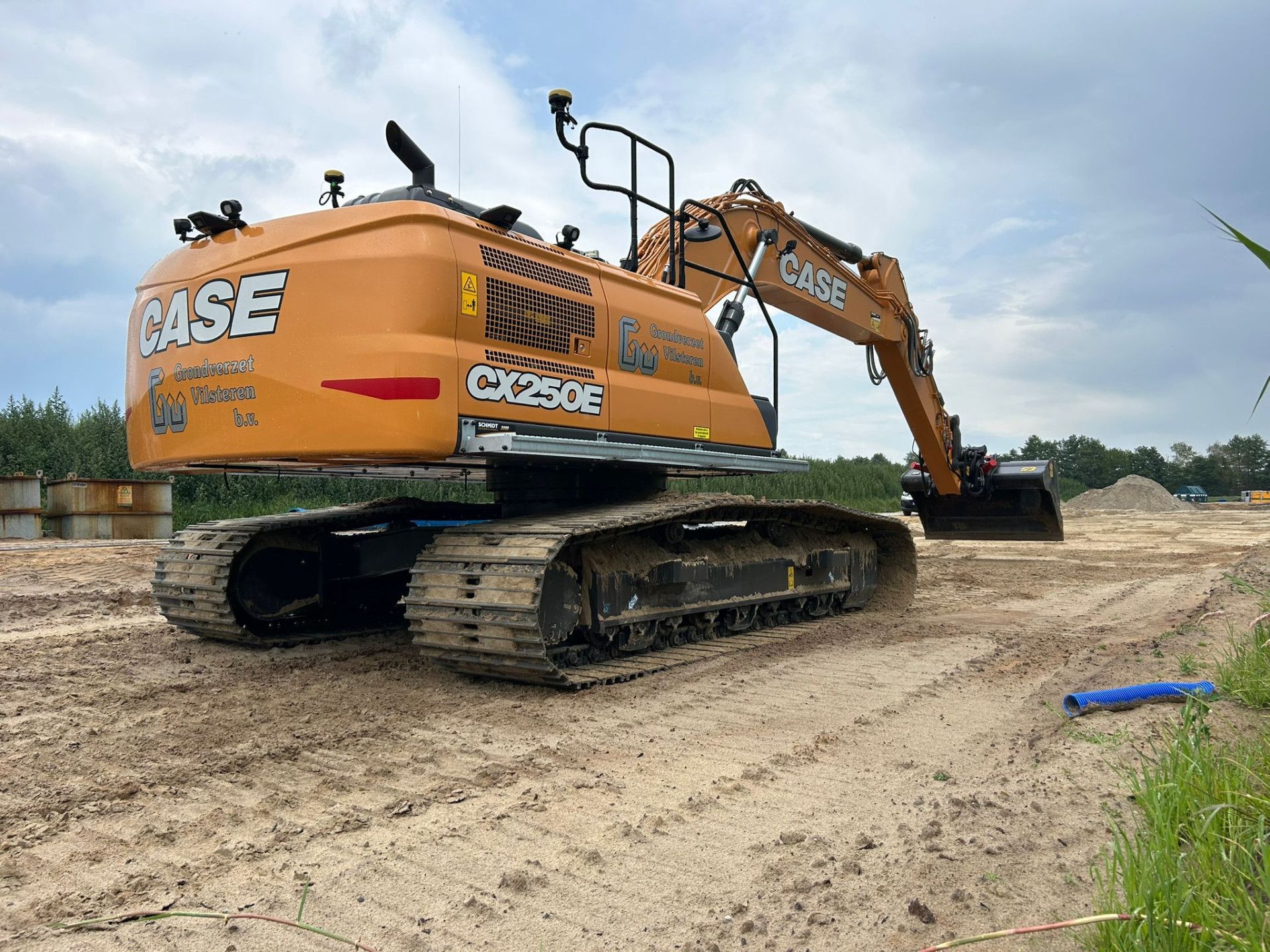 Case CX250E voor Grondverzet Vilsteren - 2