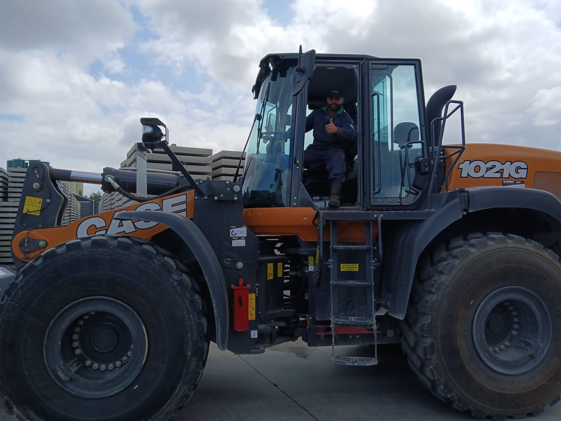 ABC Mortel breidt capaciteit uit met Case 1021G - 4