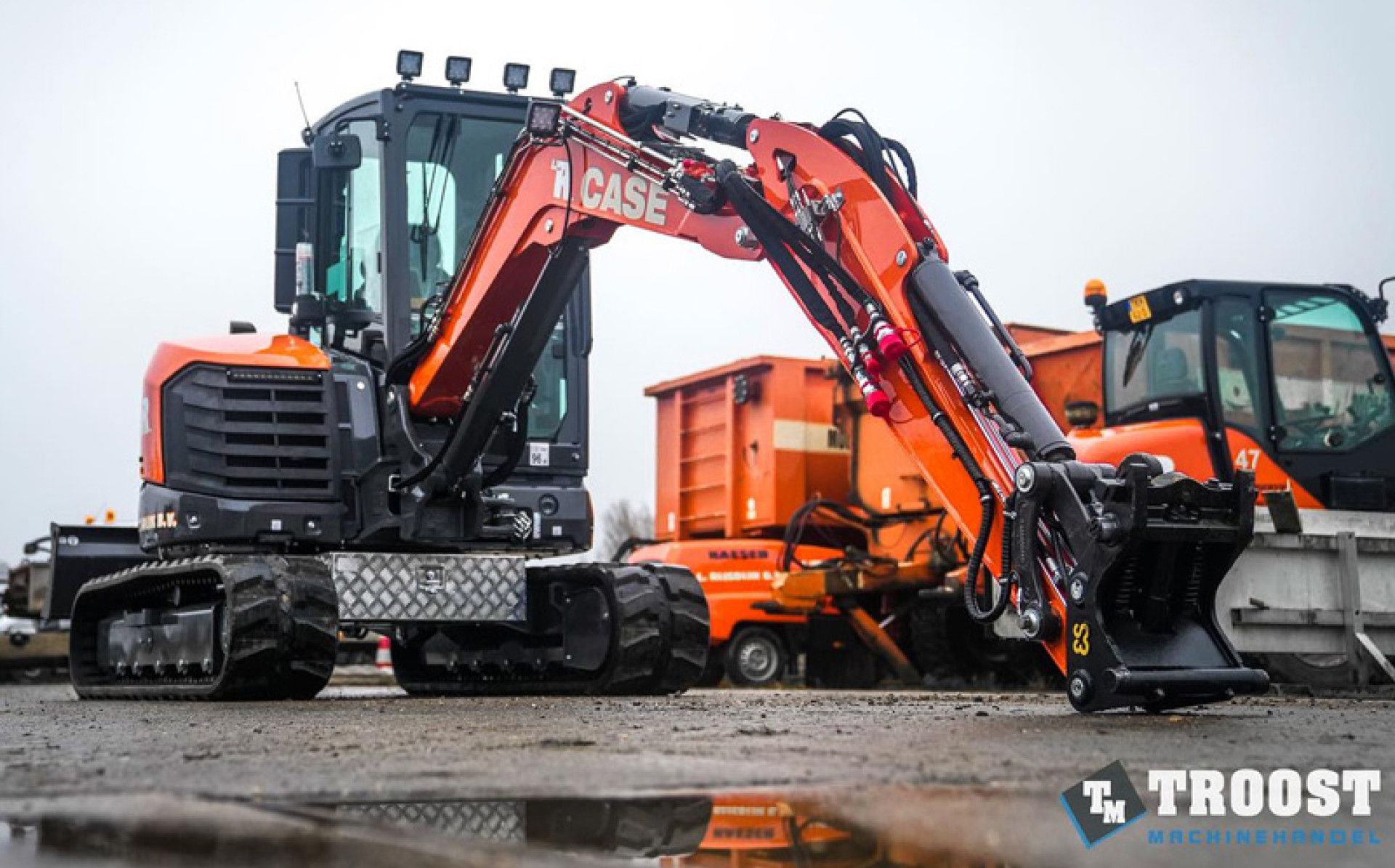 Drie nieuwe Case kranen voor L.J. Rijsdijk BV