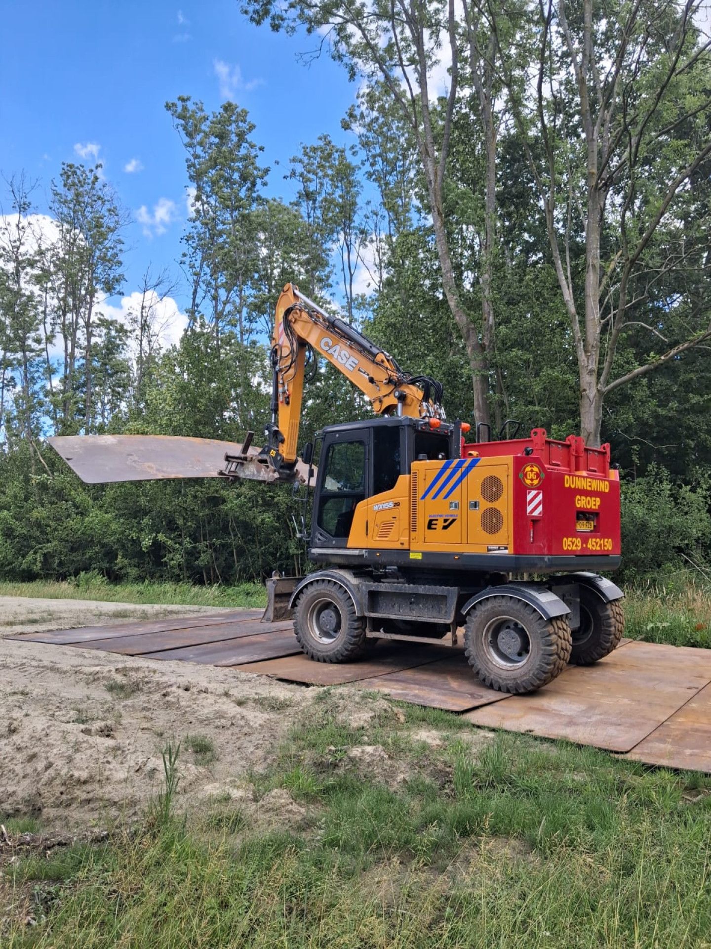 Elektrische mobiele Case WX155E voor Dunnewind Groep Ommen - 2