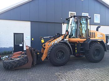Case 521G geleverd aan Melkveebedrijf Slager uit Dedemsvaart
