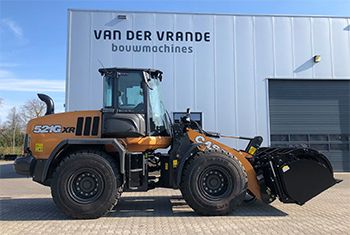 Case 521G-XR voor Van Helvoirt Melkvee in Ell
