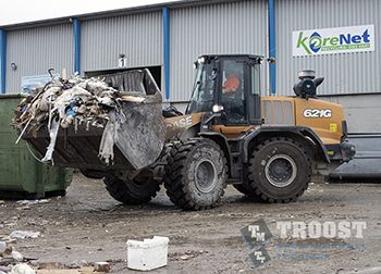 Case 621G aan het werk bij KoreNet