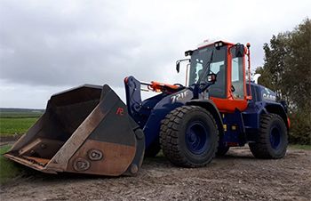 Case 721F Groen-Recycling Goeree-Overflakkee