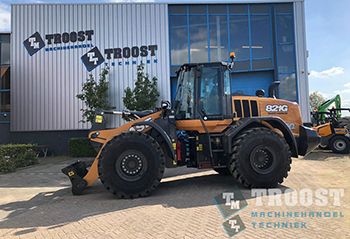 Case 821G wiellader voor J. & C.J. Baars Hoofddorp
