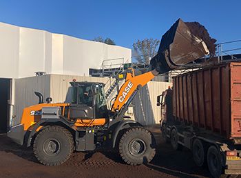 Case 921G Evolution shovel voor Upcycling Gemert