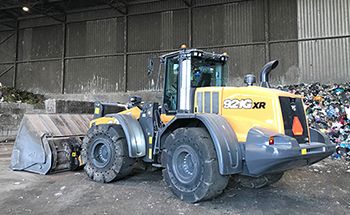 Case 921G-XR wiellader voor Ecopark Breda BV