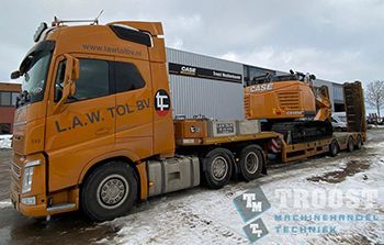Case CX145D-SR rupskraan voor Graafmachineverhuur L.A.W. Tol