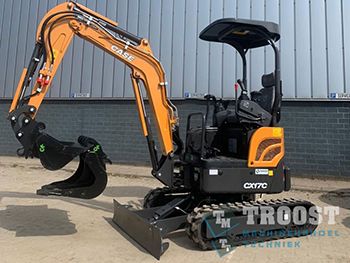 Case CX17C minigraver voor Van Roon Techniek