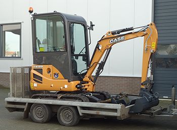 Case CX18B voor Kabellasbedrijf Van Aalten