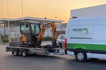 Vierde Case minigraver voor Necess Infra uit Geleen