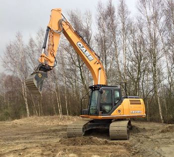 Nieuwe Case CX210D voor Oosthoek Groep
