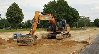 Archeologisch precisiewerk met Case CX210D