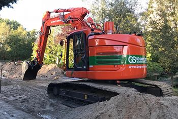 Nieuwe Case CX245D voor Aannemingsbedrijf de Groot & Schagen B.V.