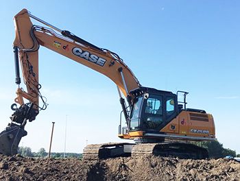 Douwe Hoekstra investeert in nieuwe Case CX250D