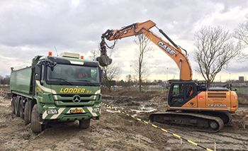 Nieuwe Case CX250D voor H. de Koning & Zn