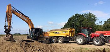 Nieuwe Case CX250D voor Loonbedrijf Nijssen uit Yerseke