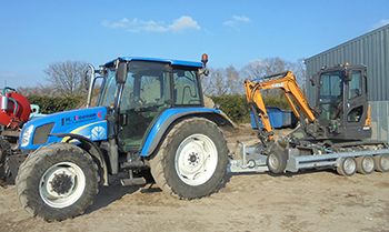 Case CX26C minigraafmachine voor Koenen BV uit Erp