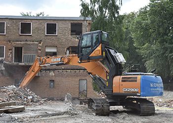 Nieuwe Case Material Handler voor Konings Sloopwerken & Recycling