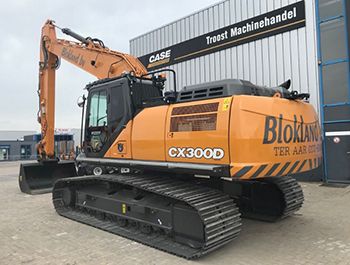Nieuwe Case CX210D en CX300D voor Blokland BV