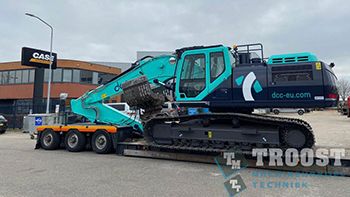 Case CX300D rupsgraafmachine voor Sloop Equipment