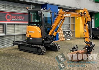 Case CX30C minigraver voor HC Infra