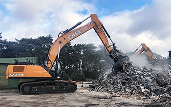 Case CX370D voor Cor Reuten en Zn