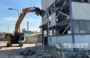 Case CX490D rupskraan voor Marinus BV