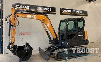 Case CX57C midigraver voor Riemens Mechanisatie