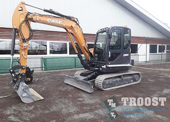 Case CX60C midigraver voor Oosthoek Groep BV