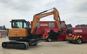 Case CX60C voor Schotgroep