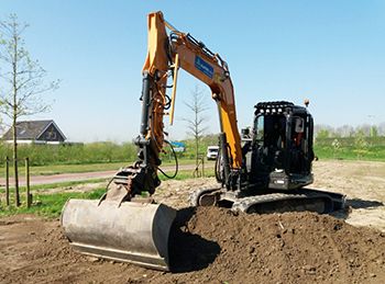 Nieuwe Case CX80C voor Kuipers Infra