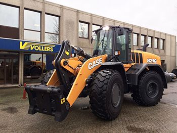 Drie nieuwe Case 821G Wielladers voor Vollers Holland
