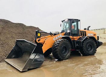Case Wielladers voor Sando Puinrecycling en Zeinstra
