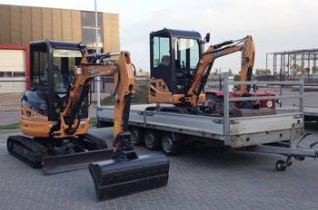 Mussche BV breidt machinepark uit met een nieuwe CX18B en CX30B