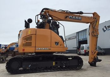 Case CX145C en CX235C met verstelgiek voor Tol 
