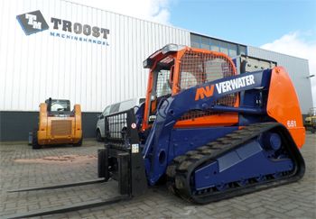 Driemaal een Case TR320 voor Verwater B.V.