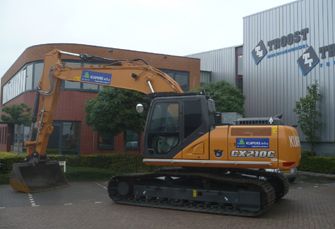 CASE CX210C voor Kuipers Infra