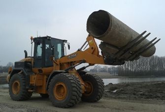 CASE 721F voor Hofland te Beverwijk